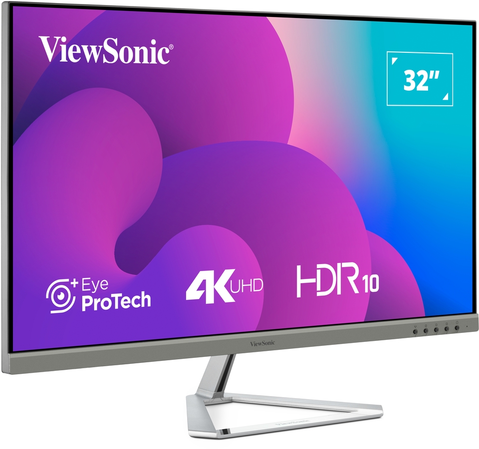 VX3276-4K-MHD 32” 4K Frameless Entertainment Monitor - ViewSonic